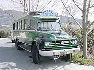 The Bedford TJ trucks were also converted into buses in Cyprus