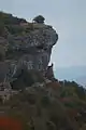 View of the Château des Anglais from Siran.