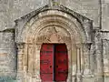 Entrance to the church