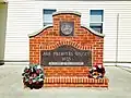 Belgian settlement monument at Green Bay town hall