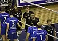 Image 18Team handshake at a Polish volleyball match