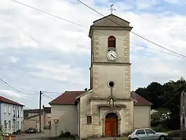 The church in Avillers