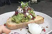 "Smashed avo"