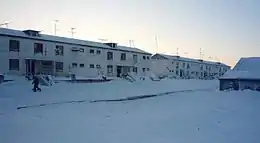 Houses in Ayon village