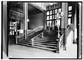 Stairs from the Lower Waiting Room.