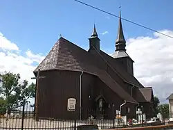 Saint Martin church in Borzyszkowy