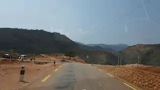 B.P. Highway at Bardibas- Sindhulibazar section