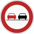 B 21a: No overtaking