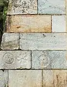 Stonemasons' marks on ashlars