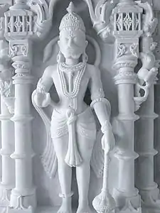 Carving of Hanuman