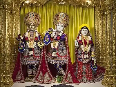 Hari Krishna Maharaj, Krishna and Radha