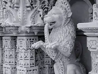 Mandir carving