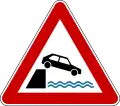 Quayside or riverbank ahead