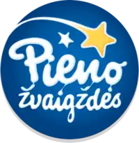 Pieno žvaigždės Pasvalys logo