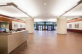 Blue Hill Plaza Lobby Area