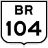 BR-104 shield}}