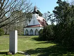 The Evangelic Church (built 1929/30) in Baabe