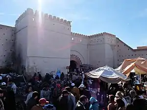 The outer (northern) facade of Bab el-Khemis