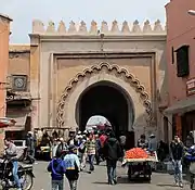 The inner (southern) facade of Bab el-Khemis