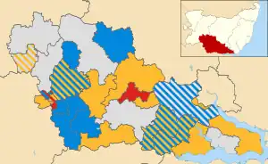 2003 results map