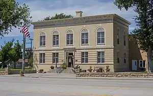 The Baca County Courthouse in Springfield.