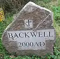 Backwell village sign in Somerset