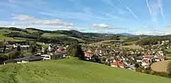 Bad Schönau seen from the east