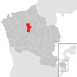 Location within Oberwart district