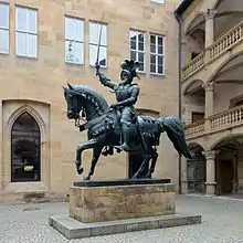 Monument of count Eberhard I