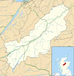 Ruthven is located in Badenoch and Strathspey