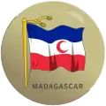 Badge of French protectorate of Madagascar