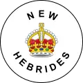 Badge of the British New Hebrides (1906–1953)