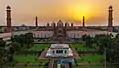 Hazuri Bagh is at the entryway of Badshahi Mosque