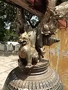 Temple bell in Bagan, Myanmar