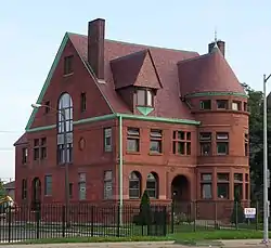 Residence of John N Bagley in E Jefferson Avenue