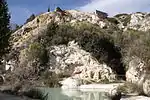 The caves along Orcia river