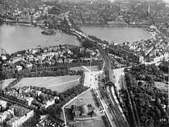 Aerial photo from 1920