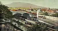 Olten station, about 1900