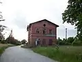 Seelingstädt station, entrance building (2016)