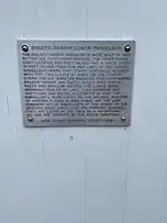 Bailey's Harbor Lower Range Light plaque.