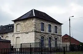 The town hall of Bailleulmont