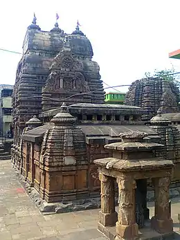 Vaitala Deula or Baitala Temple at Bhubaneswar Built by Tribhuvana Mahadevi in a mixed Kalingan and Dravidian architectureVaital Deul or Baitala Temple at Bhubaneswar Built by Tribhuvana Mahadevi in a mixed Kalingan and Dravidian architecture