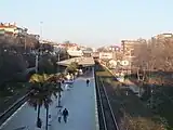 Bakırköy station before its renovation and expansion.