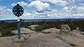 Bald Rock Trig station and Stone Pillar