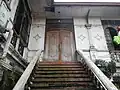 The majestic stairs of the main door