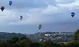 The Bristol International Balloon Fiesta (held in the city of Bristol, England), is one of the biggest festivals of its type in Europe