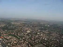 An aerial view of Balma