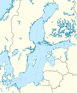 KGD is located in Baltic Sea