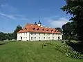 Monastery building near the church in 2014