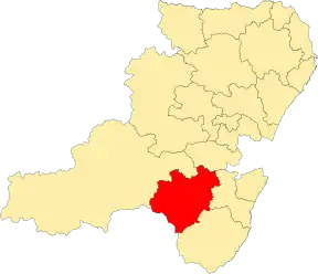 Location of the ward